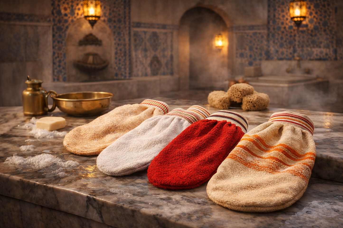 Der Peelinghandschuh – Traditionelle Hautpflege aus dem Hamam