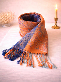 Paisley Pashmina – Orientalischer Schal, Handgefertigt, 75x180 cm