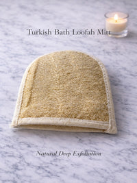 Luffa Peeling-Handschuh – Natürliches Körperpeeling aus Palmfaser
