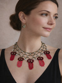 Handgemachte Häkelkette – Crochet Necklace