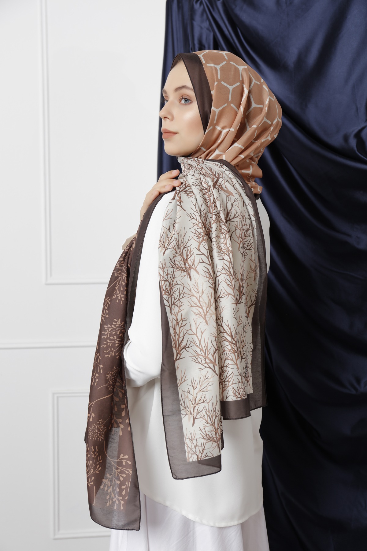 Schal, kopftuch,doppelseitig, Polyester, Kaschmir, Design, stilvoll, weich, warm, elegant, Mode, Accessoire, hochwertig, Winter, Damen, Herren, Geschenk