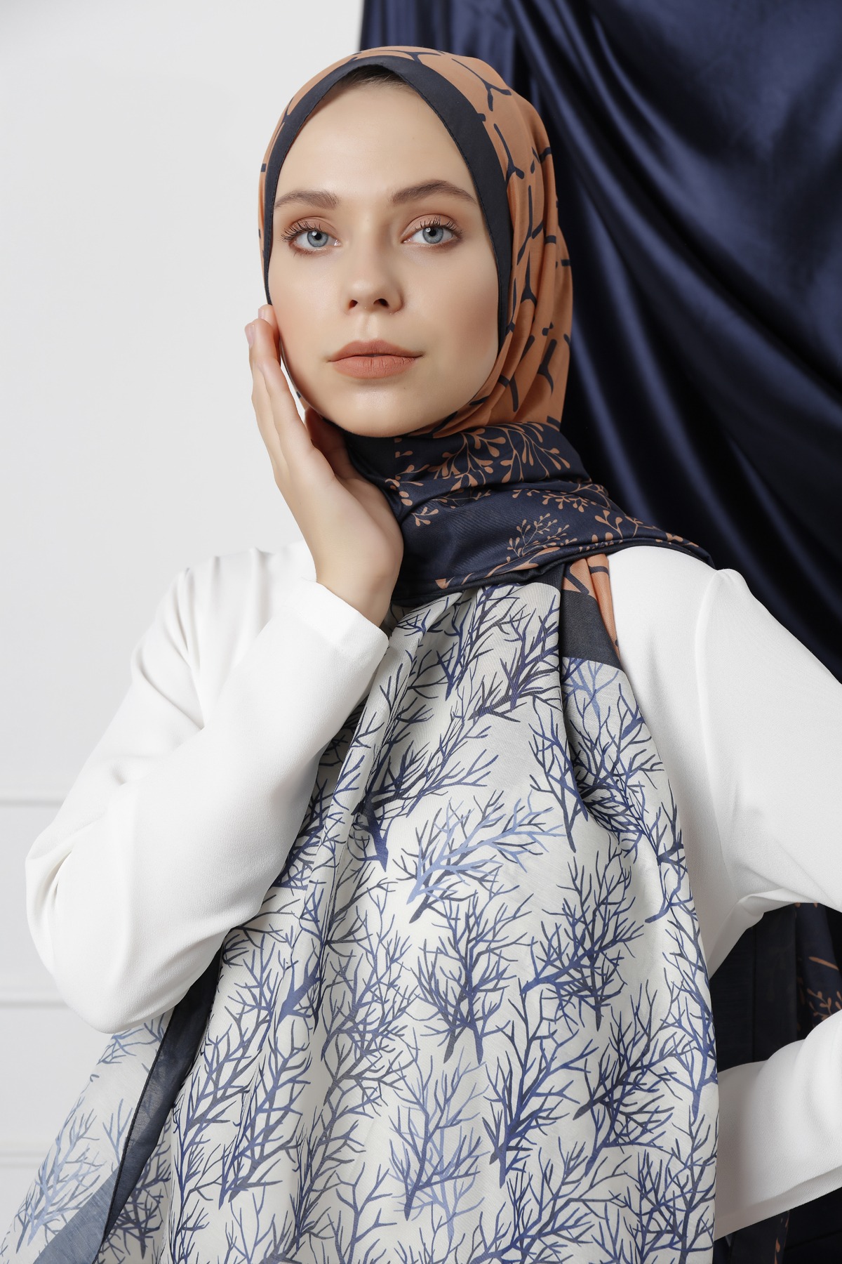 Schal, kopftuch, doppelseitig, Polyester, Kaschmir, Design, stilvoll, weich, warm, elegant, Mode, Accessoire, hochwertig, Winter, Damen, Herren, Geschenk