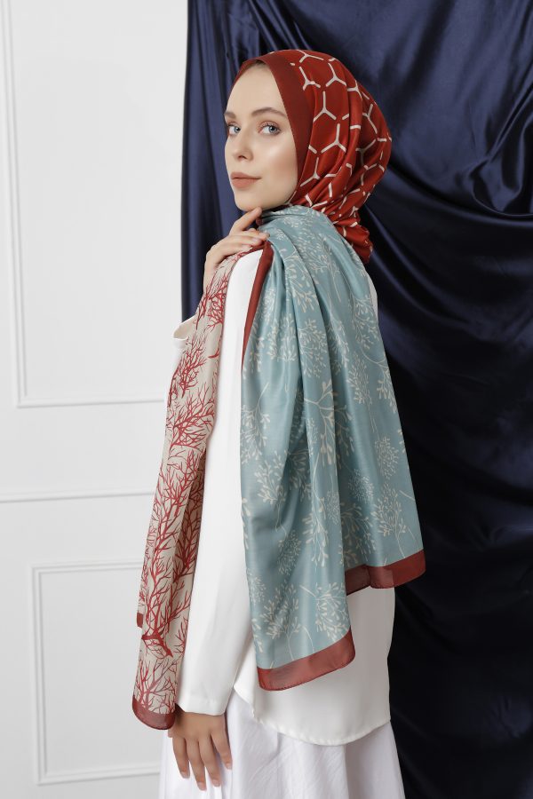 Schal, kopftuch, doppelseitig, Polyester, Kaschmir, Design, stilvoll, weich, warm, elegant, Mode, Accessoire, hochwertig, Winter, Damen, Herren, Geschenk