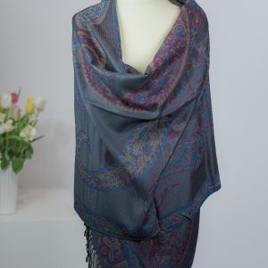 Schal, doppelseitig, Polyester, Kaschmir, Design, stilvoll, weich, warm, elegant, Mode, Accessoire, hochwertig, Winter, Damen, Herren, Geschenk