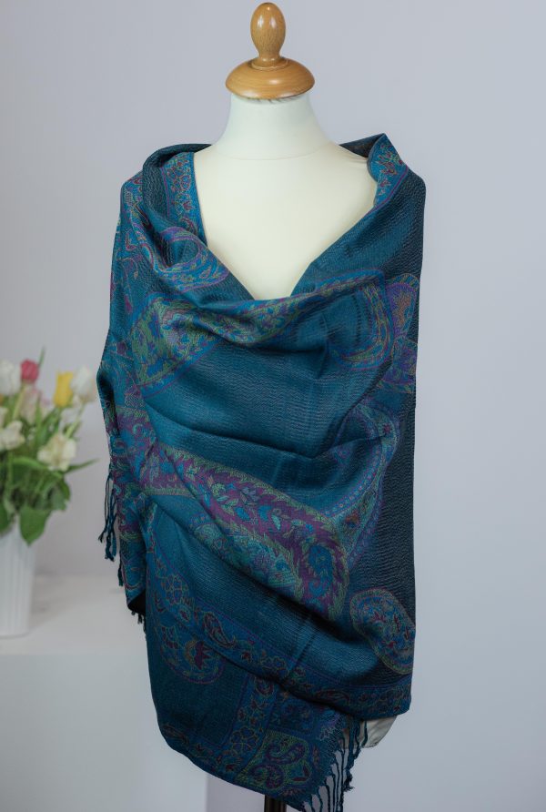 Schal, doppelseitig, Polyester, Kaschmir, Design, stilvoll, weich, warm, elegant, Mode, Accessoire, hochwertig, Winter, Damen, Herren, Geschenk