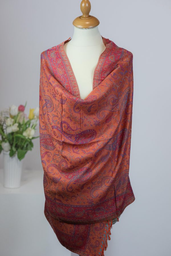 Schal, doppelseitig, Polyester, Kaschmir, Design, stilvoll, weich, warm, elegant, Mode, Accessoire, hochwertig, Winter, Damen, Herren, Geschenk