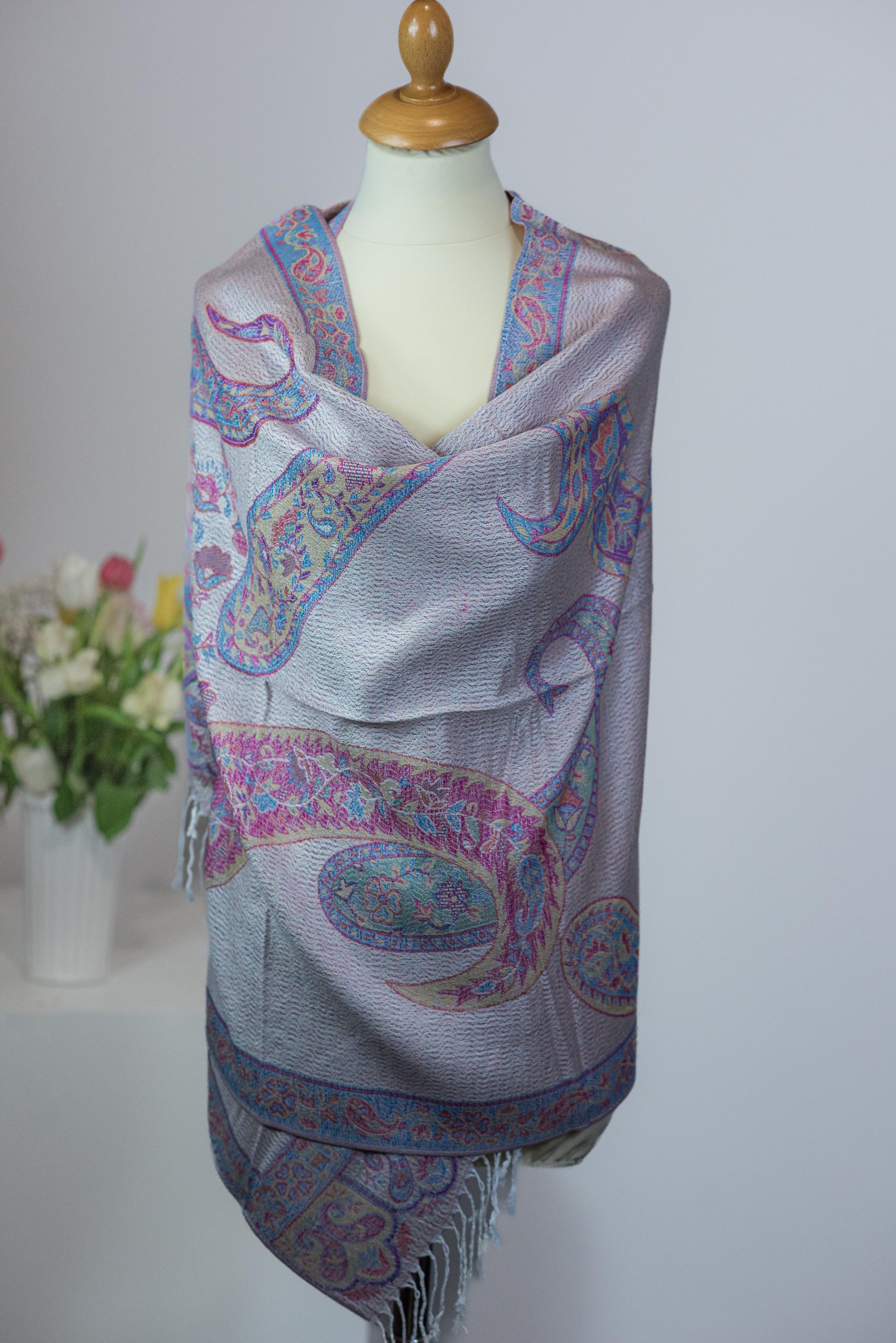 Schal, doppelseitig, Polyester, Kaschmir, Design, stilvoll, weich, warm, elegant, Mode, Accessoire, hochwertig, Winter, Damen, Herren, Geschenk