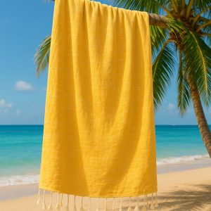Hamamtuch Antique Turkish Yellow - Perfekt für den täglichen Gebrauch