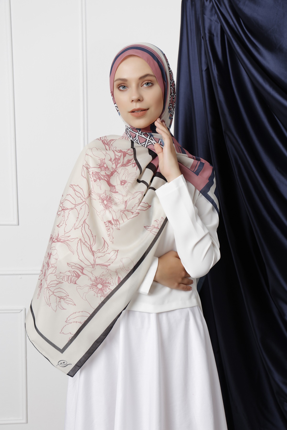 Schal, kopftuch, doppelseitig, Polyester, Kaschmir, Design, stilvoll, weich, warm, elegant, Mode, Accessoire, hochwertig, Winter, Damen, Herren, Geschenk