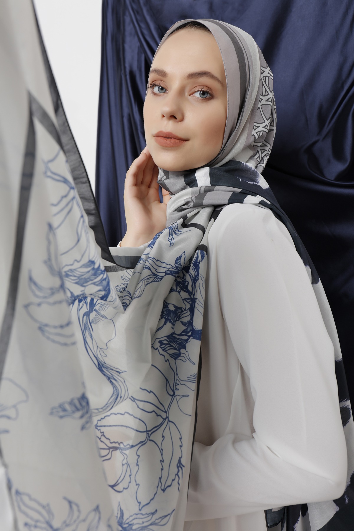 Schal, kopftuch, doppelseitig, Polyester, Kaschmir, Design, stilvoll, weich, warm, elegant, Mode, Accessoire, hochwertig, Winter, Damen, Herren, Geschenk