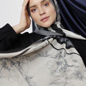 Text 6 Verwandle deinen Look mit dem doppelseitigen Schal Schal, kopftuch, doppelseitig, Polyester, Kaschmir, Design, stilvoll, weich, warm, eleg