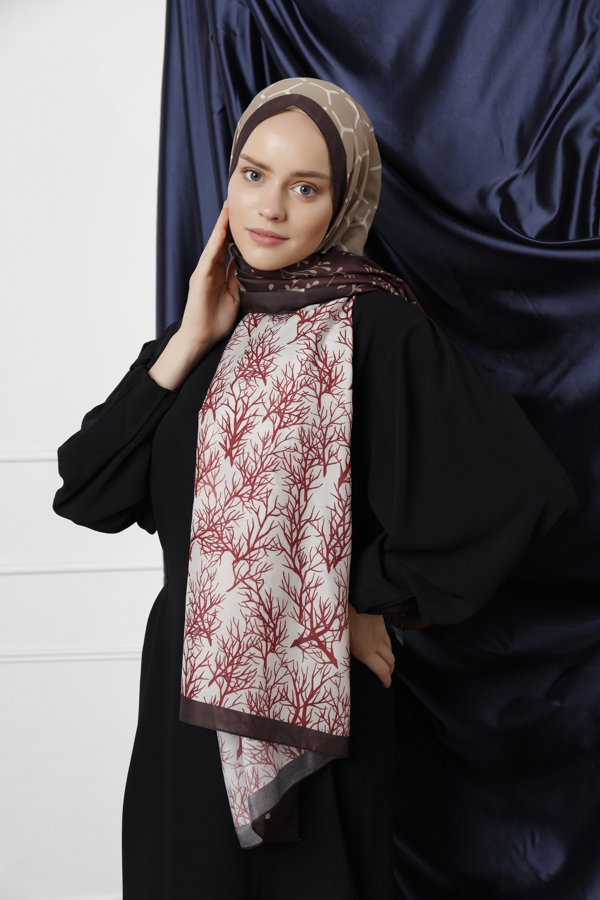 Schal, kopftuch, doppelseitig, Polyester, Kaschmir, Design, stilvoll, weich, warm, elegant, Mode, Accessoire, hochwertig, Winter, Damen, Herren, Geschenk