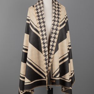 Schal, kopftuch, doppelseitig, Polyester, Kaschmir, Design, stilvoll, weich, warm, elegant, Mode, Accessoire, hochwertig, Winter, Damen, Herren, Geschenk