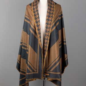 Schal, kopftuch, doppelseitig, Polyester, Kaschmir, Design, stilvoll, weich, warm, elegant, Mode, Accessoire, hochwertig, Winter, Damen, Herren, Geschenk