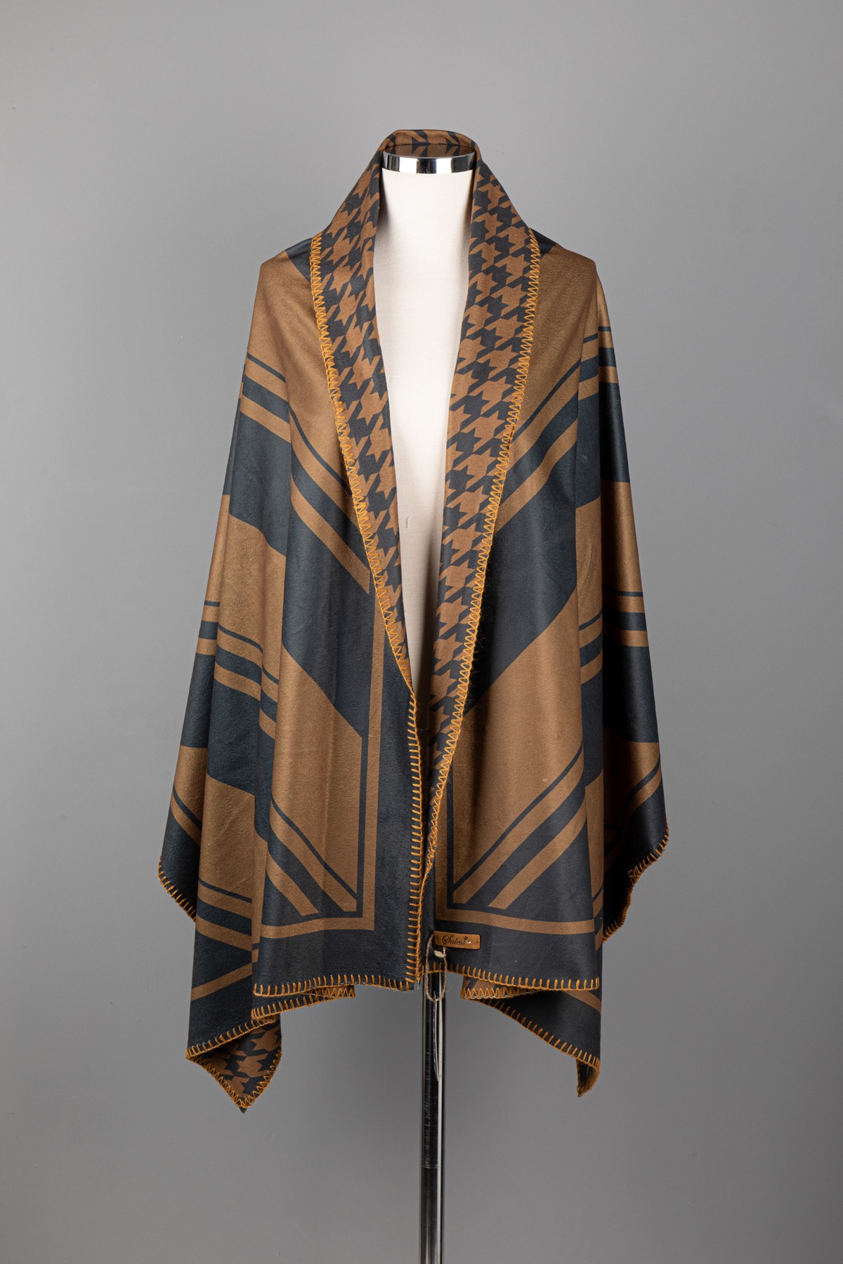 Schal, kopftuch, doppelseitig, Polyester, Kaschmir, Design, stilvoll, weich, warm, elegant, Mode, Accessoire, hochwertig, Winter, Damen, Herren, Geschenk