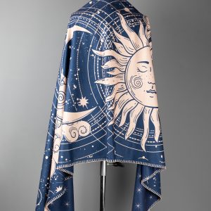 Schal, kopftuch, doppelseitig, Polyester, Kaschmir, Design, stilvoll, weich, warm, elegant, Mode, Accessoire, hochwertig, Winter, Damen, Herren, Geschenk