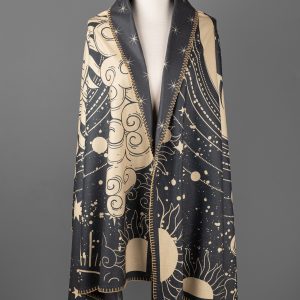 Schal, kopftuch, doppelseitig, Polyester, Kaschmir, Design, stilvoll, weich, warm, elegant, Mode, Accessoire, hochwertig, Winter, Damen, Herren, Geschenk