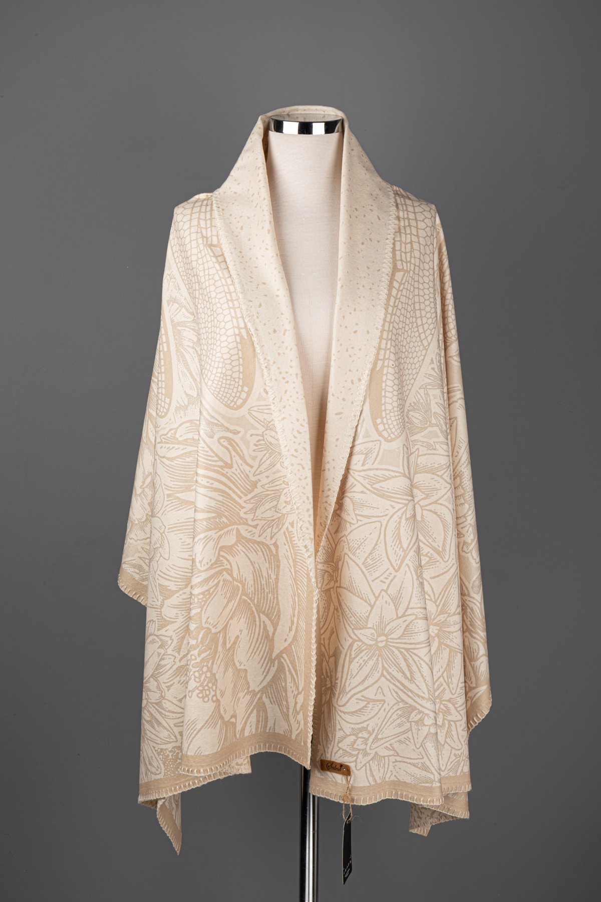 Schal, kopftuch, doppelseitig, Polyester, Kaschmir, Design, stilvoll, weich, warm, elegant, Mode, Accessoire, hochwertig, Winter, Damen, Herren, Geschenk