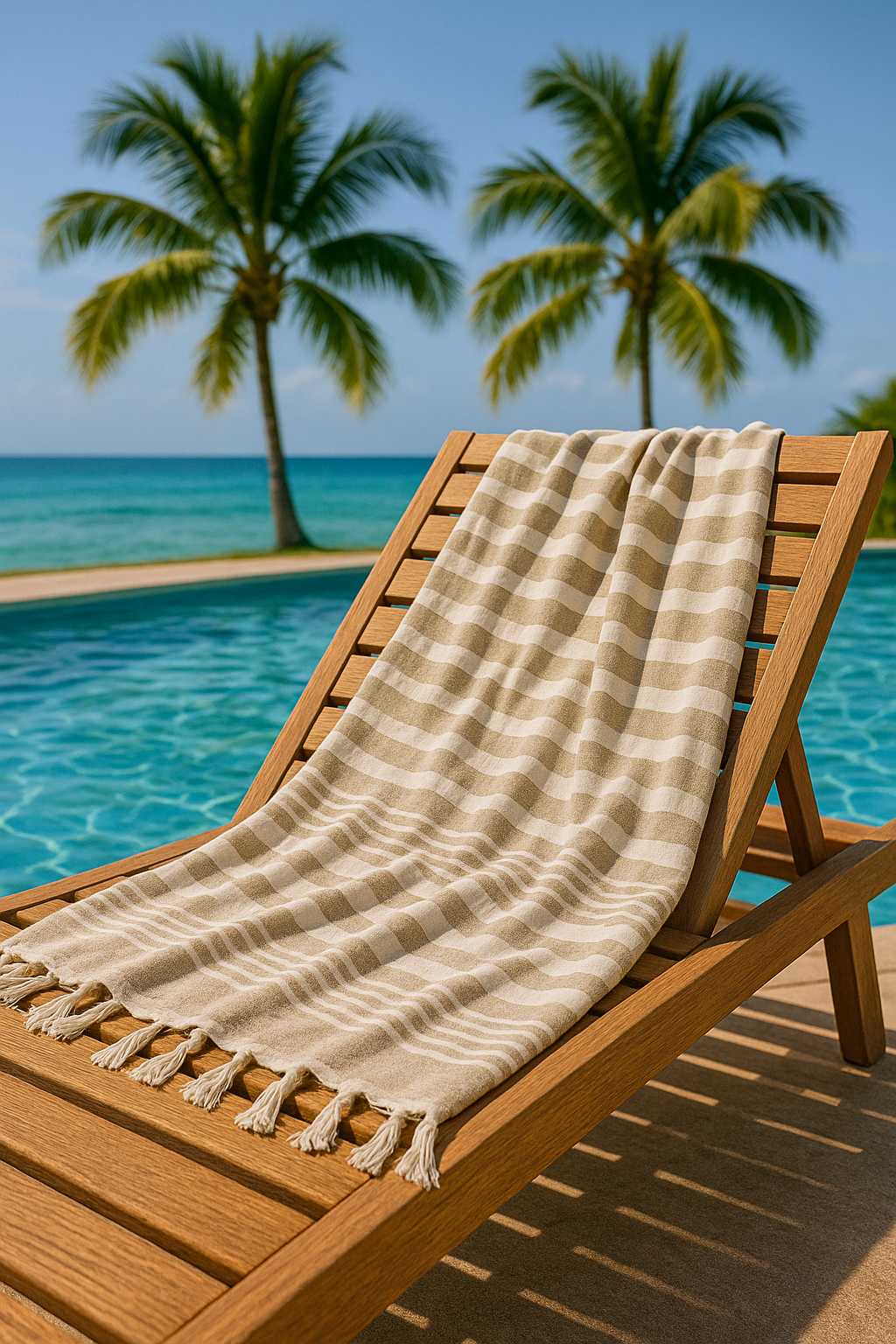 Andalusya Beige Pool sauna,strand.pool.hamam.badetücher,baden,beach