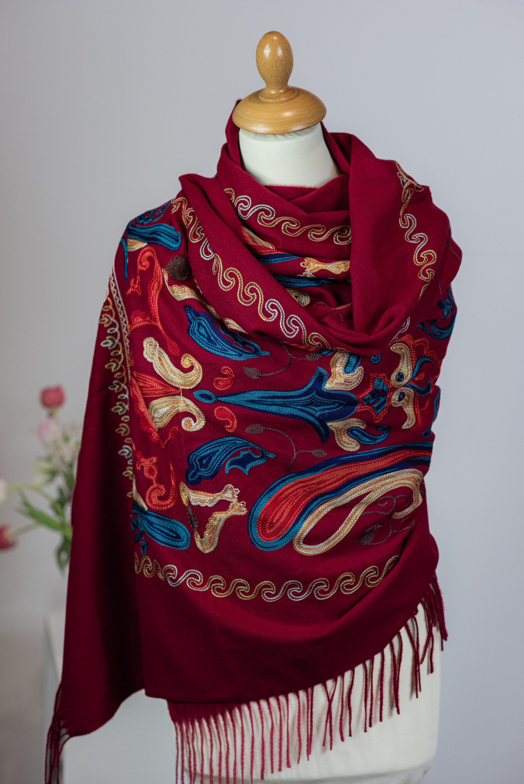 Schal, kopftuch, doppelseitig, Polyester, Kaschmir, Design, stilvoll, weich, warm, elegant, Mode, Accessoire, hochwertig, Winter, Damen, Herren, Geschenk