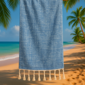 Hamamtuch Antique Turkish Blue - Ideal für den täglichen Gebrauch