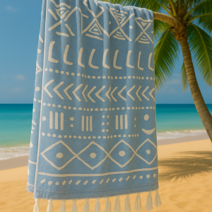 Hamamtuch Boho Blue - Ideal für den tägliche Gebrauch
