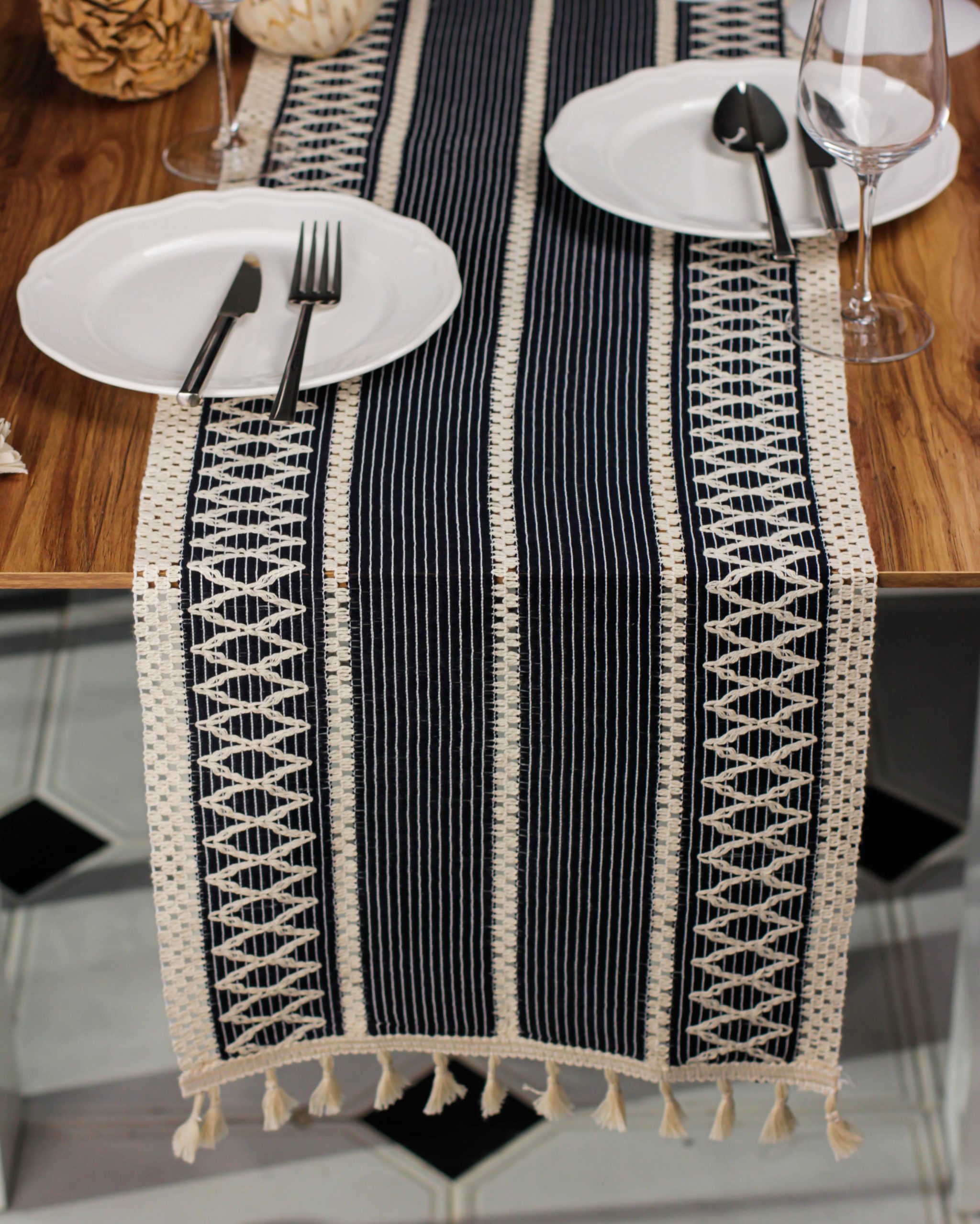 tischläufer,cotton,baumwoll,runner, tisch,tischdecke, essen, rechteck