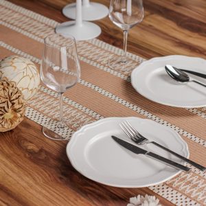 tischläufer,cotton,runner, rechteck, tischdecke, baumwoll,essen,dekoration