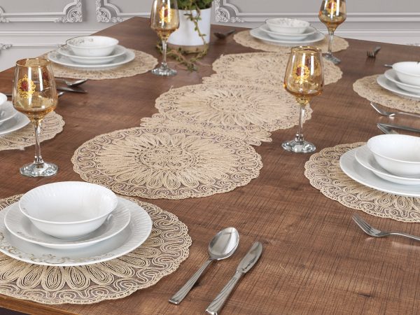 tischläufer,amerikanischesservierrteller,dining room set, runner, decke,tischdecke
