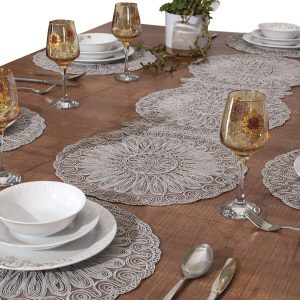 dining room set, amerikanisches servierteller, tischläufer, runner, decke,tischdecke, tischrunner,servierteller, tisch,