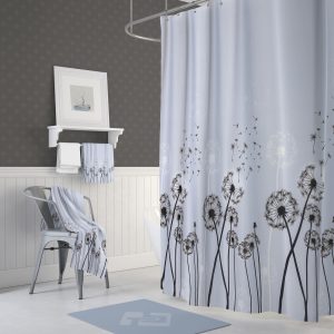 Duschvorhang Dandellion - Schimmelresistent und Wasserabweisend