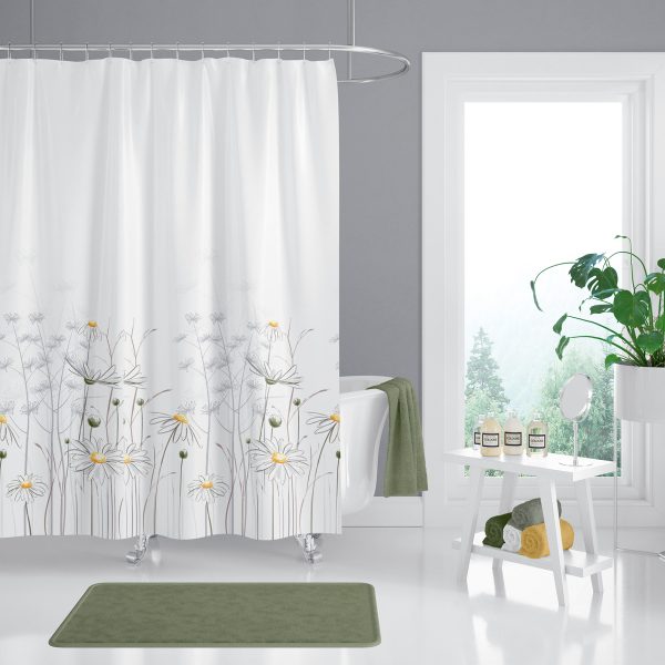 blume,duschen,vorhang,badezimmer, baden,nass,trocknen, langleben,
