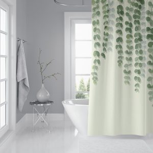 Duschvorhang Ivy -Schimmelresistent und wasserabweisend