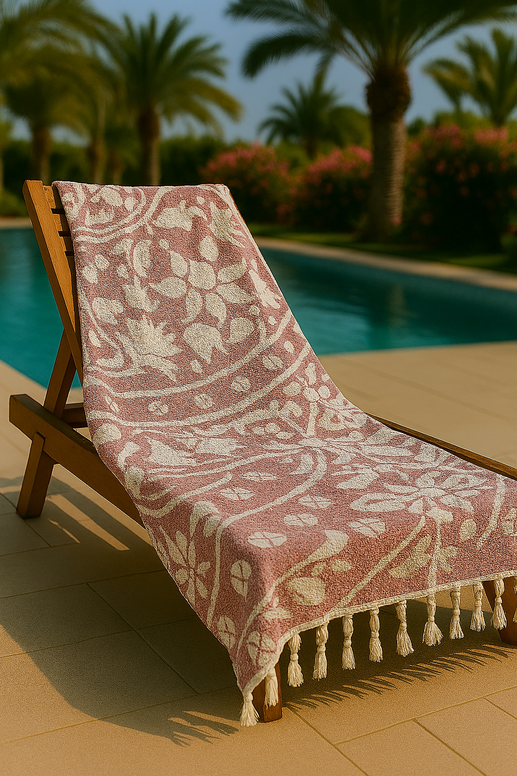 Mandala Burgundy Pool