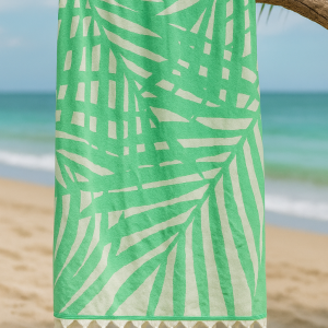 Strand-Sauna Tuch Palm Leaf -  Ideal für Strand, Sauna und Pool