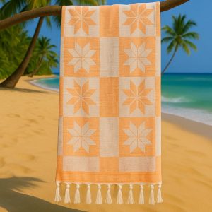 Hamamtuch Mirror Orange  -  Ideal für den täglichen Gebrauch
