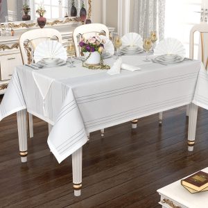 Tischdecken-Set Colber Crem -Schöner essen – mit der perfekten Tischdecke