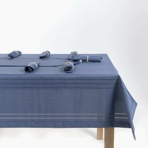 Colber Tischdecken-Set  Navy -Schöner essen - mit der perfekten Tischdecke