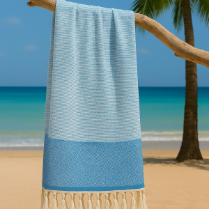 Hamamtuch Topkapi Blue   -    Ideal für den täglichen Gebrauch